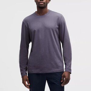 Lululemon Zeroed In Long-Sleeve Men's Shirt in Purple